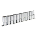 Premier Imperial Deep Socket Set 1/2"Sq Drive 12-point 13pc