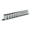 Premier Socket Set 1/4"Sq Drive 12-point 13pc