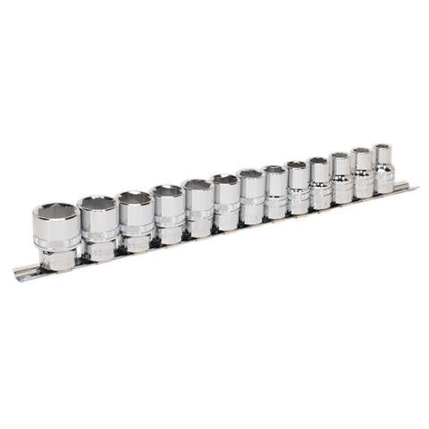 Premier Lock-On™ Socket Set 1/2"Sq Drive 13pc