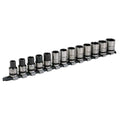 Premier Black Lock-On™ Socket Set 1/2"Sq Drive 13pc