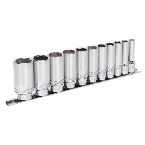 Premier Imperial Deep Lock-On™ Socket Set 3/8"Sq Drive 11pc