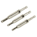 Self-Centring Chamfered Hinge Drill Set 3pc
