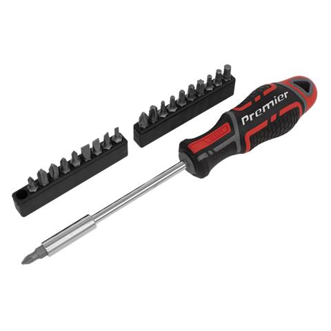 Premier GripMAX® Screwdriver & Bit Set 21pc
