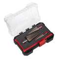 Premier Straight Flute HSS Cobalt Step Drill Bit Set 3pc