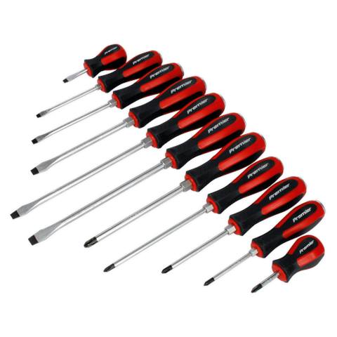 Premier Hammer-Thru Screwdriver Set 11pc