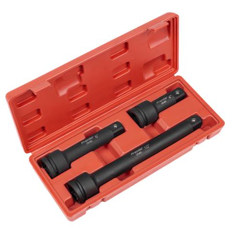 Premier Impact Extension Bar Set 3/4"Sq Drive 3pc