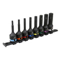 Premier TRX-Star* Impact Socket Bit Set 1/2"Sq Drive 8pc