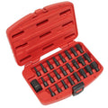Premier TRX-Star*/Hex/Spline Impact Bit Set 1/2"Sq Drive 25pc