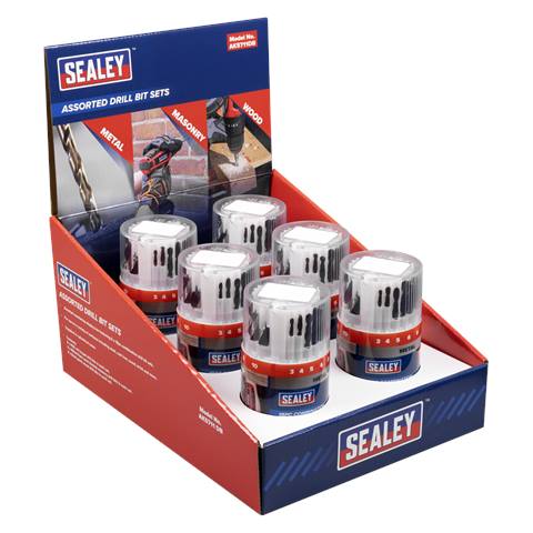 Combination Drill Bit Sets - Display box of 6