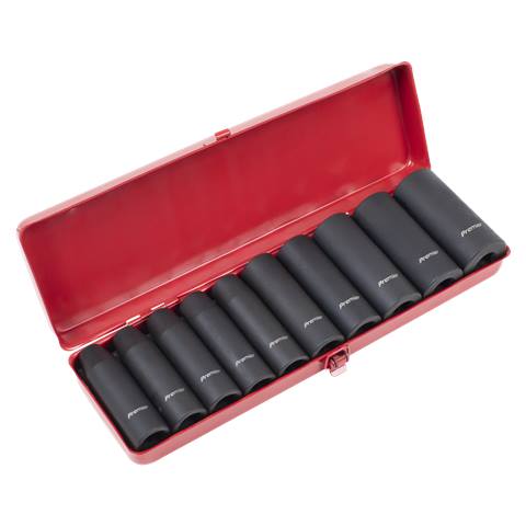 Premier Deep Impact Socket Set 1/2"Sq Drive 10pc