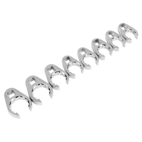 Crow's Foot Spanner Set 1/2"Sq Drive 8pc