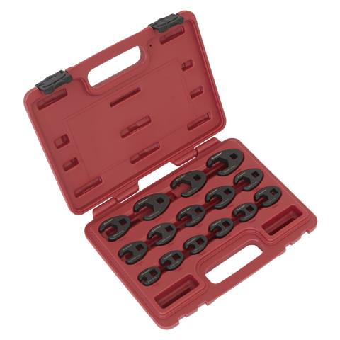 Premier Crow's Foot Spanner Set 3/8"Sq Drive 15pc