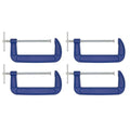 G-Clamp Set 200mm 4pc