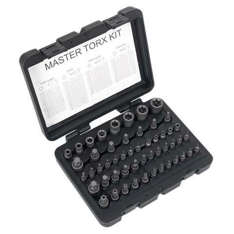Premier TRX-Star* Master Socket Set 52pc 1/4", 3/8" & 1/2"Sq Drive 52pc