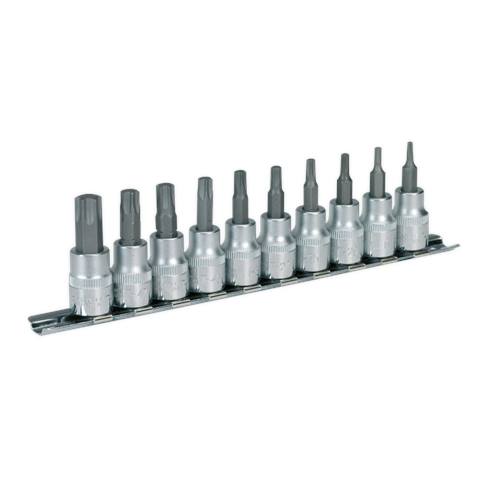 Premier TRX-Star* Socket Bit Set 3/8"Sq Drive 10pc