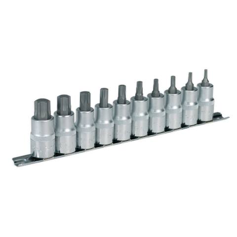 Premier TRX-Star* Socket Bit Set 1/2"Sq Drive 10pc