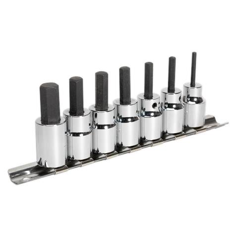 Premier Hex Socket Bit Set 3/8"Sq Drive 7pc