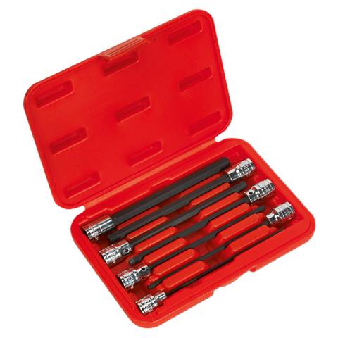 Premier Hex Socket Bit Set 3/8"Sq Drive 7pc