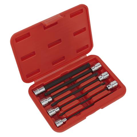 Premier Ball-End Hex Socket Bit Set 3/8"Sq Drive 7pc