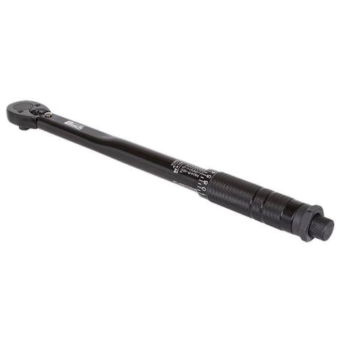 Premier Black Calibrated Micrometer Torque Wrench 3/8"Sq Drive