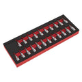 Premier TRX-Star*/Hex/Spline Socket Bit Set 3/8"Sq Drive 22pc