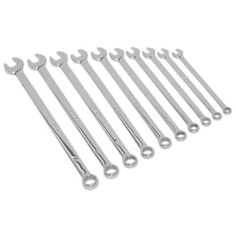 Premier Extra-Long Combination Spanner Set 10pc