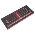 Extra-Long Double End Ring Spanner Set 7pc