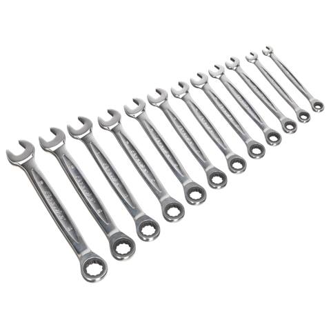 Premier Platinum Combination Ratchet Spanner Set 12pc