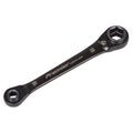 Premier Black 4-in-1 Reversible Lock-On™ Ratchet Ring Spanner