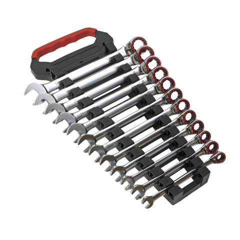 Premier Platinum Reversible Ratchet Combination Spanner Set 12pc