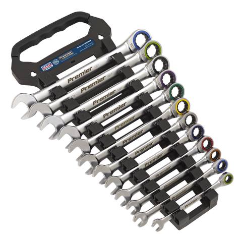 Premier Platinum Combination Ratchet Spanner Set 12pc
