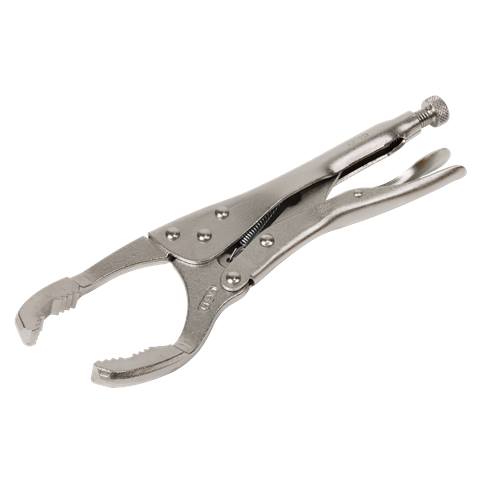 Angled Oil Filter Locking Pliers 45-130mm Capacity