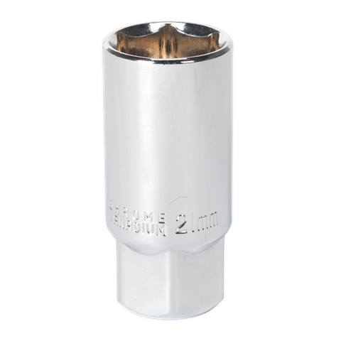 Magnetic Spark Plug Socket 1/2"Sq Drive 21mm