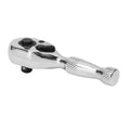 Premier Stubby Pear-Head Ratchet Wrench with Flip Reverse 1/4"Sq Drive