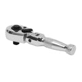 Premier Stubby Flexi-Head Ratchet Wrench 1/4"Sq Drive