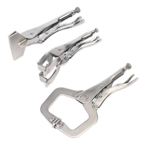 Premier C-Clamp & Welding Clamp Set 3pc