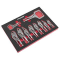 Premier Locking Pliers Set with Tool Tray 10pc