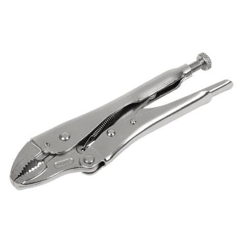 Premier Locking Pliers Curved Jaws 185mm 0-38mm Capacity