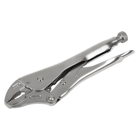 Premier Locking Pliers Curved Jaws 225mm 0-47mm Capacity