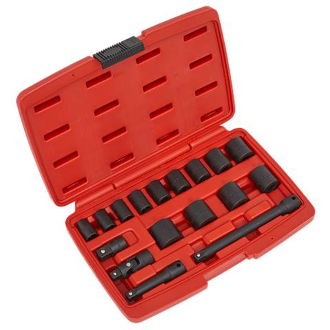 Premier Impact Socket Set 3/8"Sq Drive 17pc
