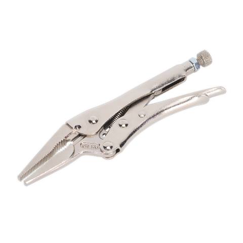 Premier Long Nose Locking Pliers 170mm 0-50mm Capacity