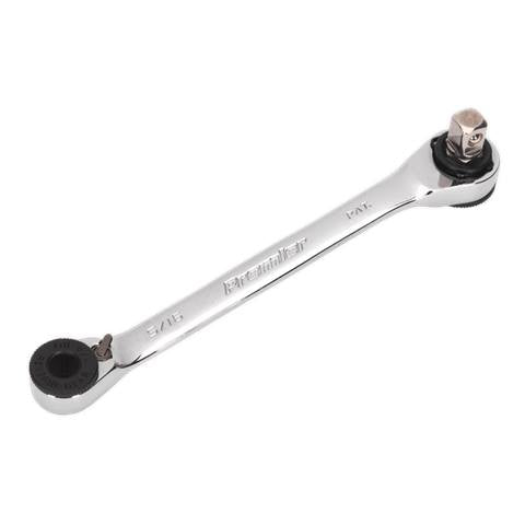 Premier Ratchet Spanner 1/4"Hex x 5/16"Hex Drive with 1/4"Sq Drive Adaptor