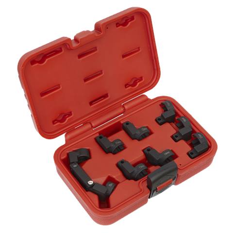 Injector Pipe Socket Set 3/8"Sq Drive 9pc