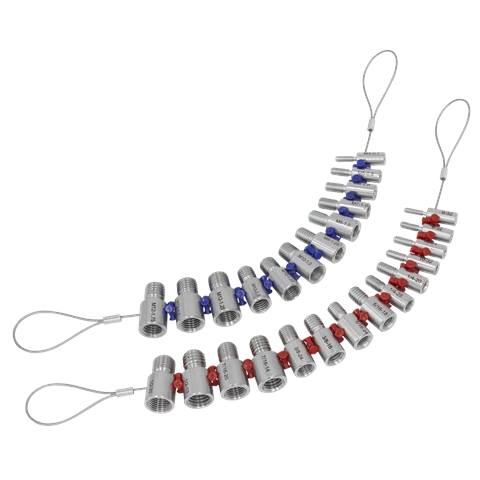 Metric/Imperial  Nut & Bolt Thread Checker 26pc