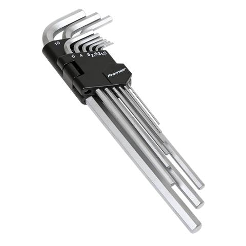 Premier Extra-Long Hex Key Set 9pc