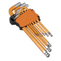 Premier Imperial Long Ball-End Hex Key Set 9pc