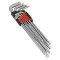 Premier Imperial Lock-On™ Extra-Long Ball-End Hex Key Set 9pc