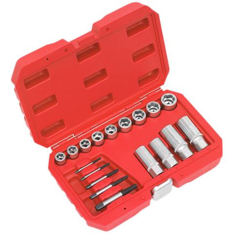 Premier Bolt, Stud & Screw Extractor Set 18pc
