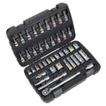 Socket & Socket Bit Set 3/8"Sq Drive 42pc