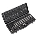 Premier Black Socket Set 3/8"Sq Drive 34pc